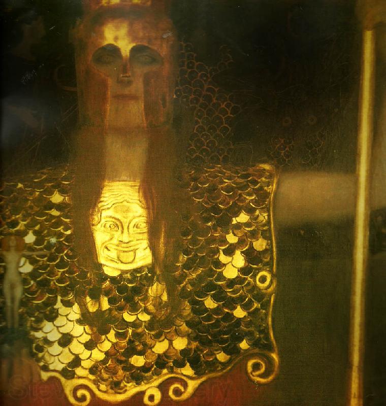 Gustav Klimt pallas athena France oil painting art